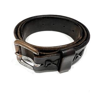 Polo Ralph Lauren Men’s Vintage Brown Leather Belt Size 34